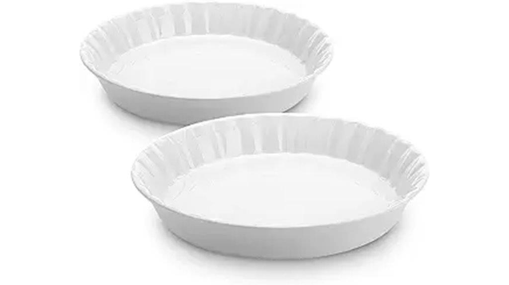 ceramic pie dish set