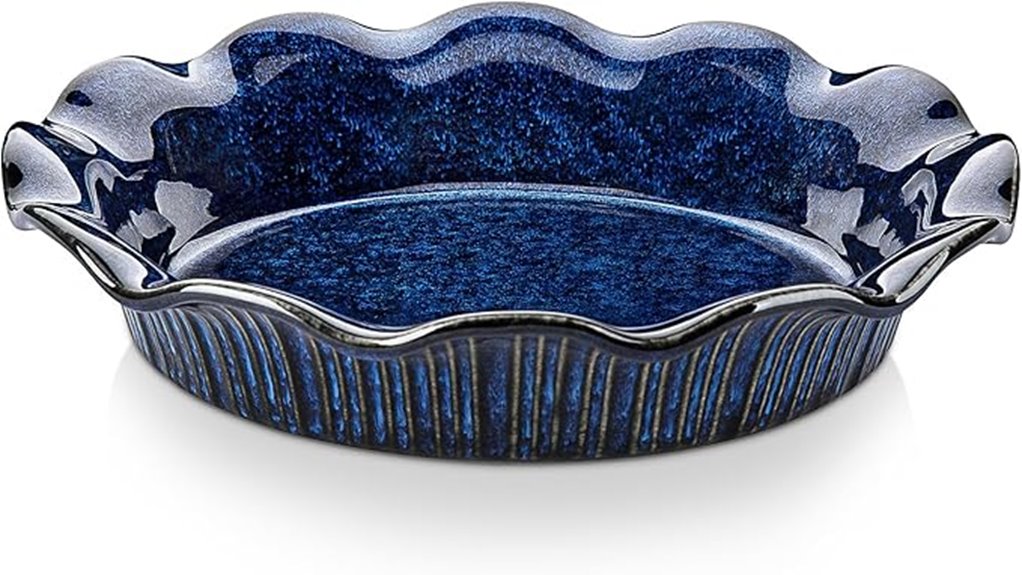 ceramic pie pan bake