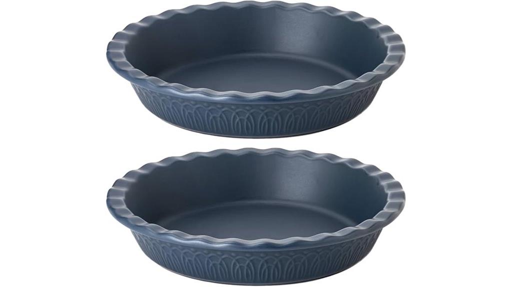 ceramic pie pan set
