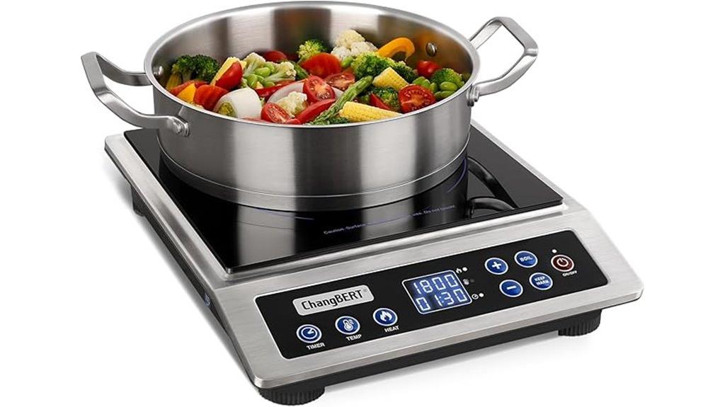 certified portable induction cooktop