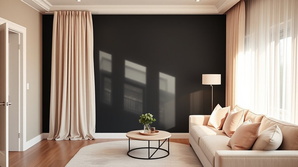 charcoal black enhances pale tones