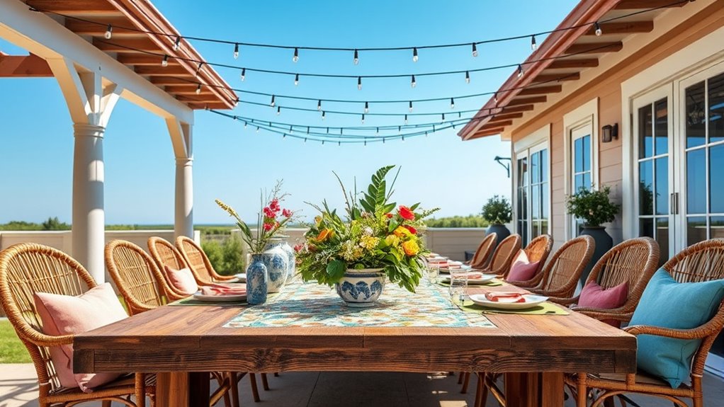 charming summer outdoor decor