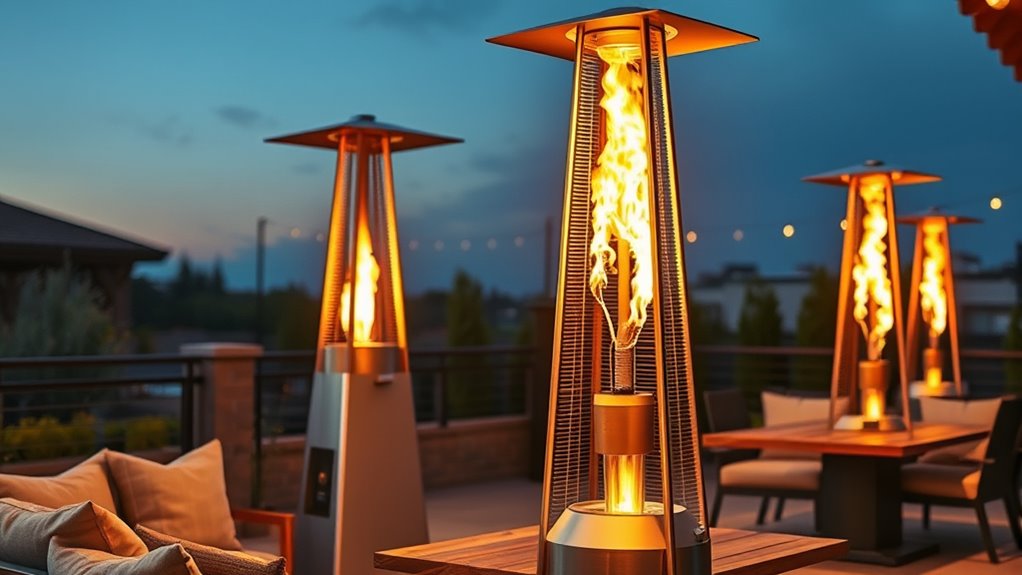 choosing safe efficient patio heaters
