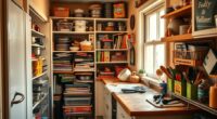 clutter and inefficient layout