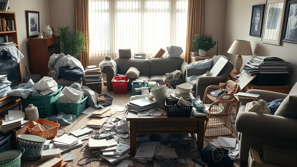 clutter causes safety hazards