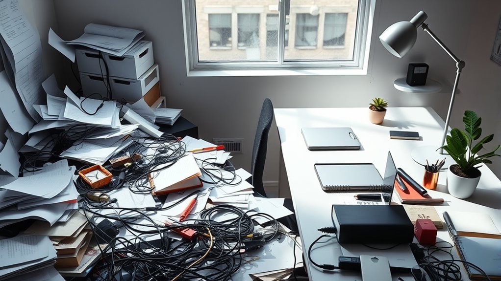 clutter impacts brain function