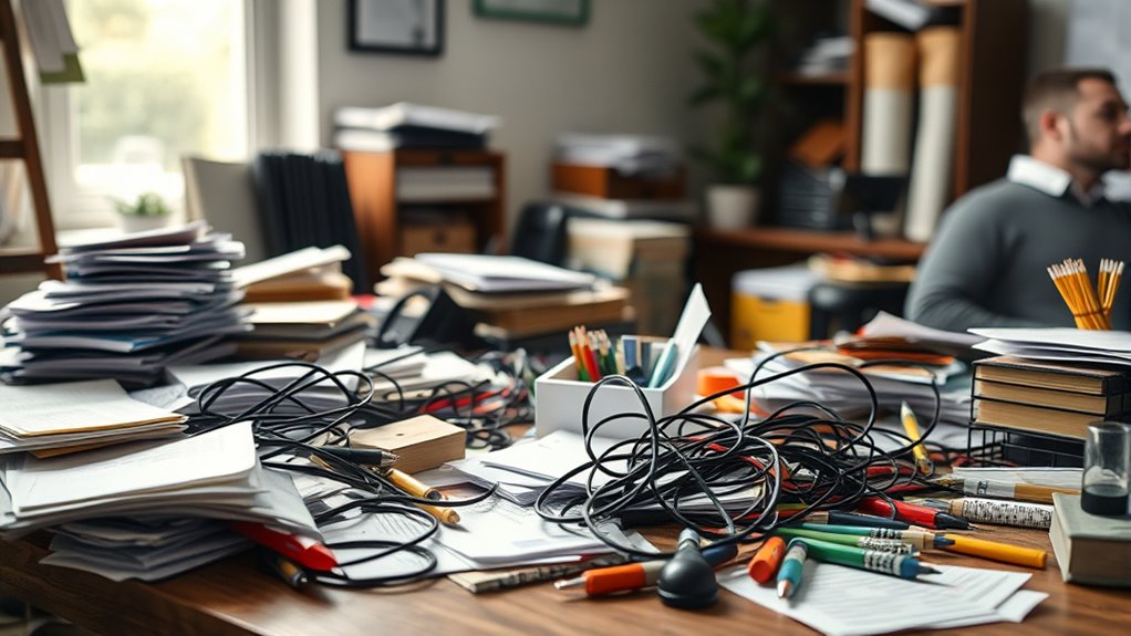 clutter impairs focus memory