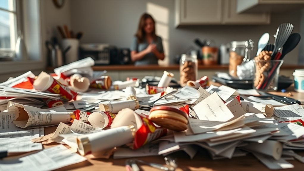 clutter increases overeating risk