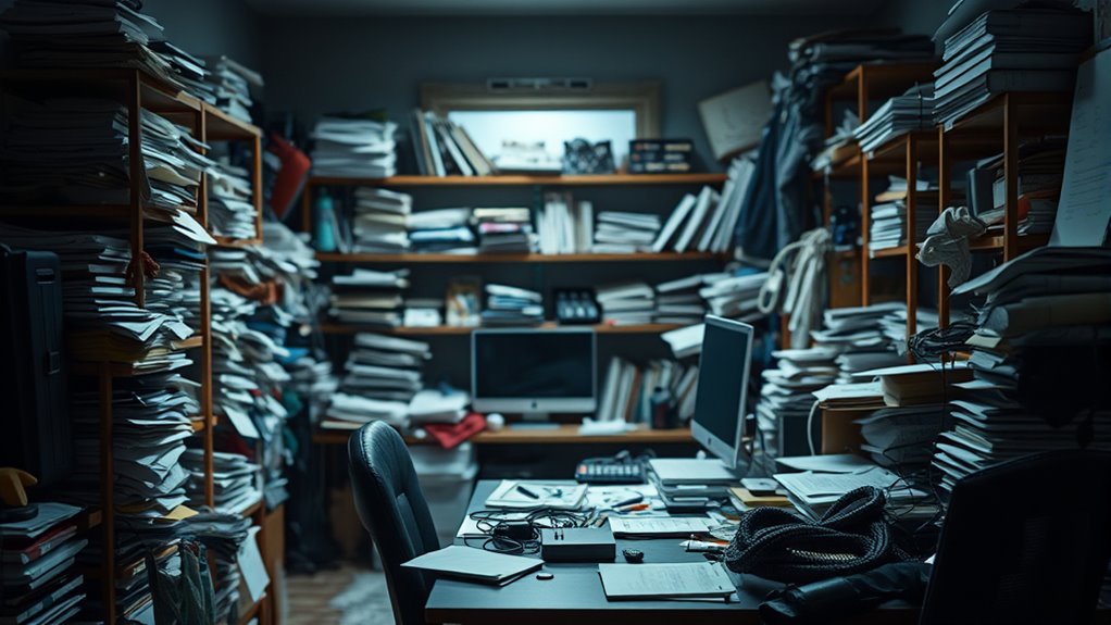 clutter raises stress levels
