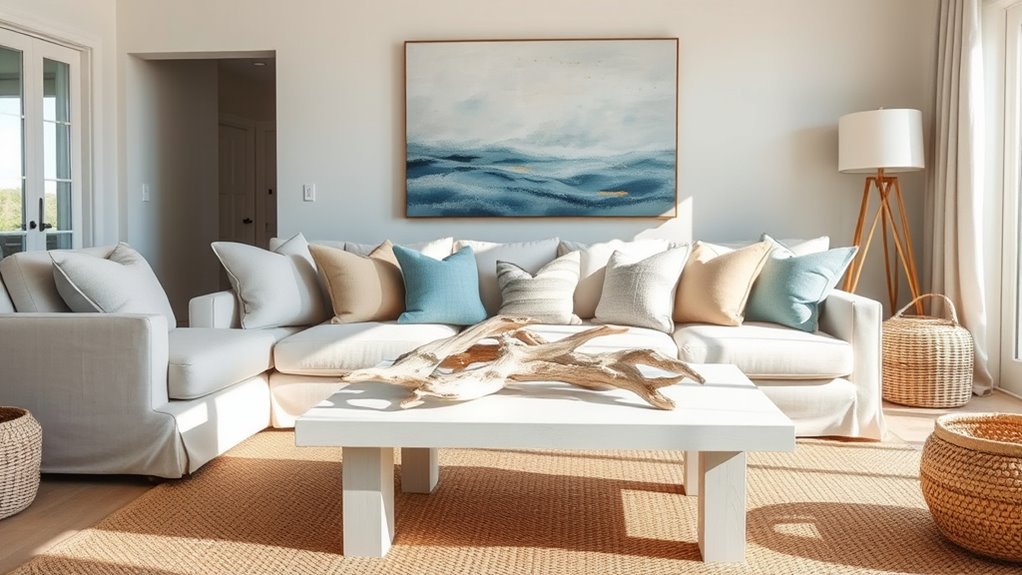 coastal elegance with textures