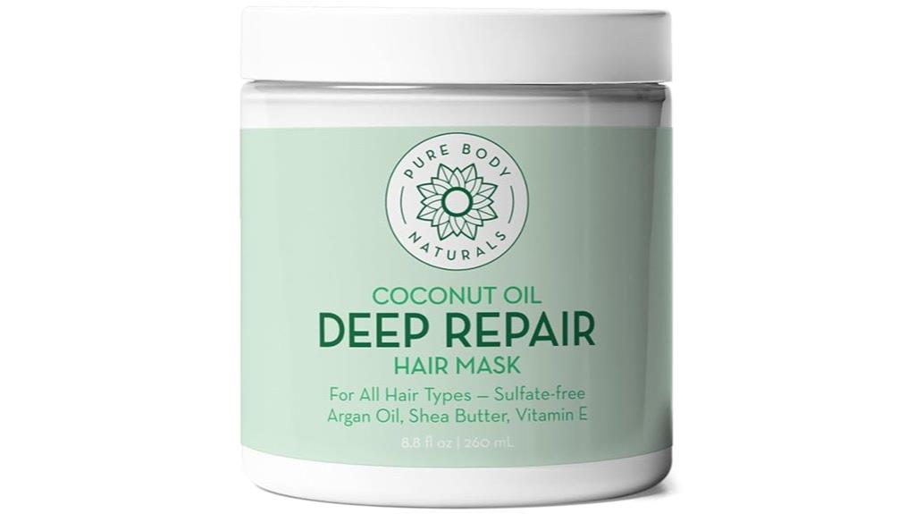 coconut oil hair mask