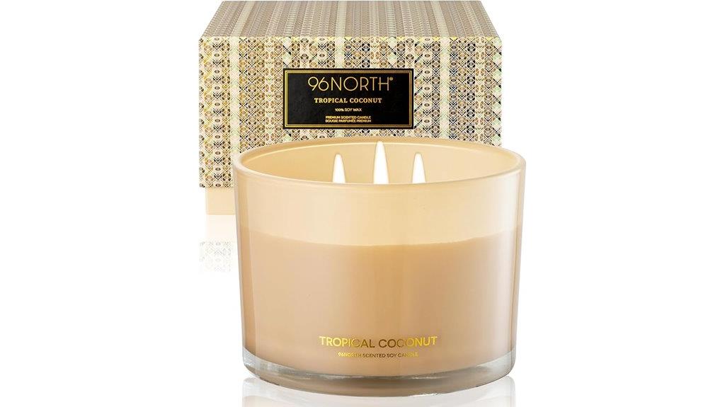 coconut soy candle