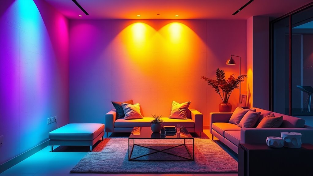 color changing smart lighting