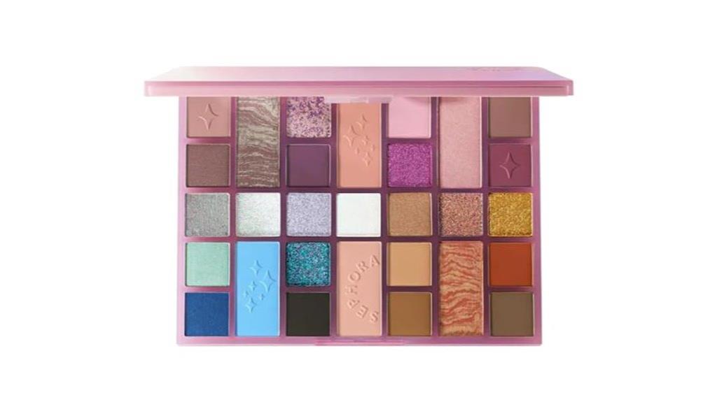 colorful eyeshadow palette collection