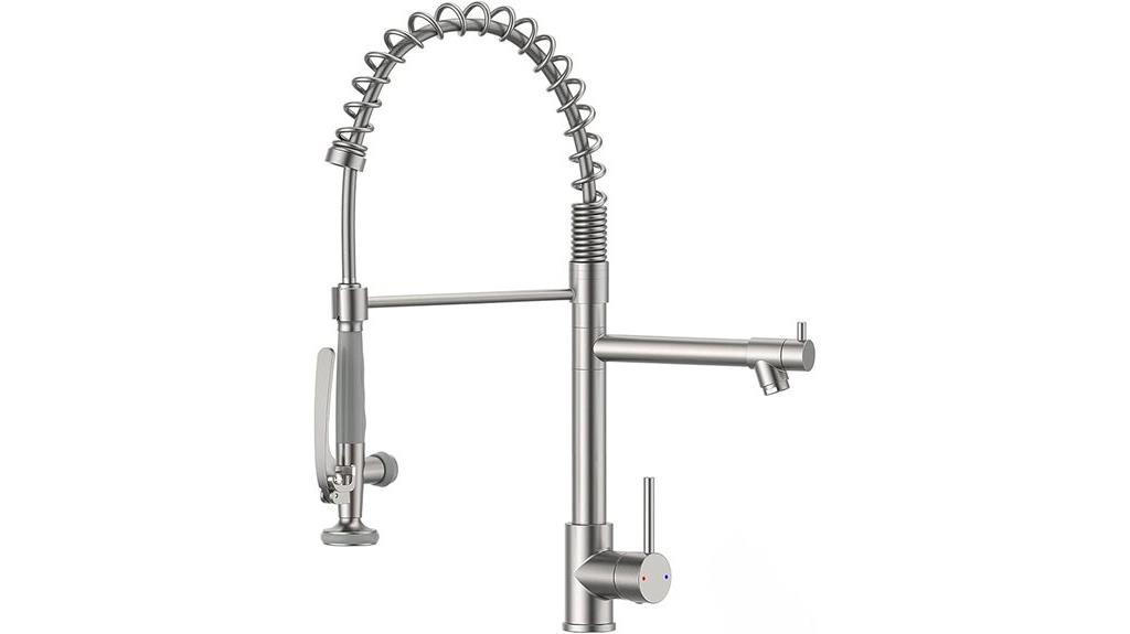 commercial pull down faucet