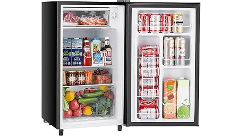 compact 3 2 cu ft fridge
