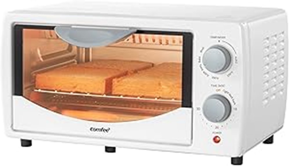 compact countertop toaster oven