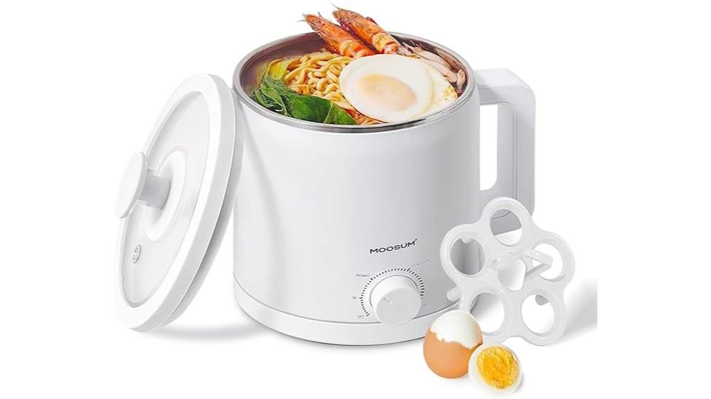 compact electric cooking pot