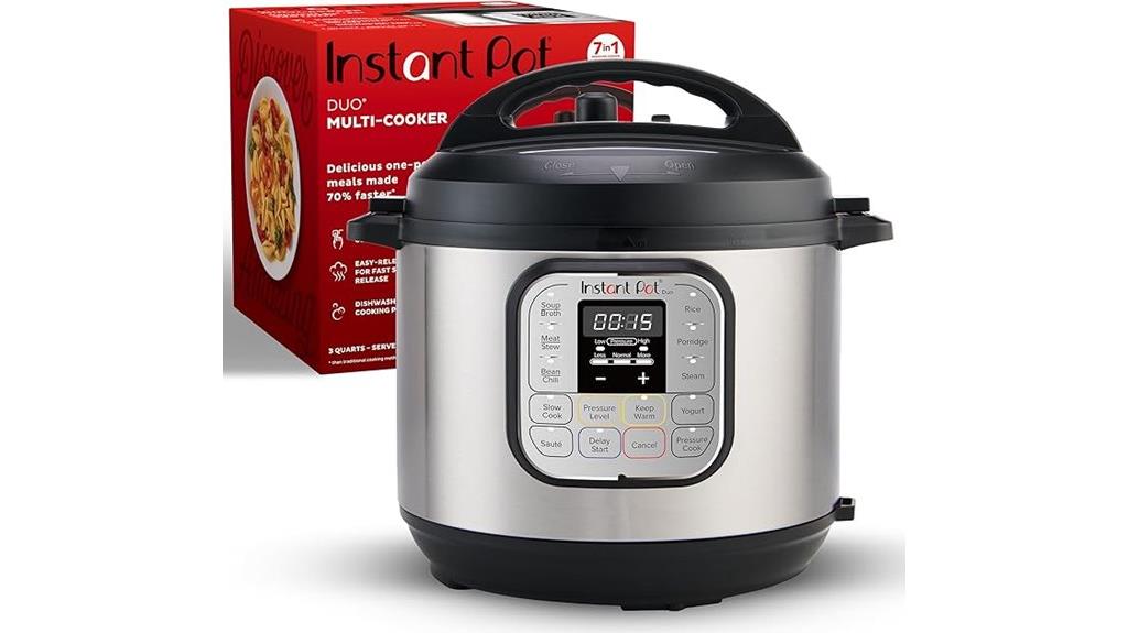 compact electric pressure cooker