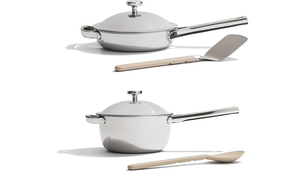compact titanium mini set
