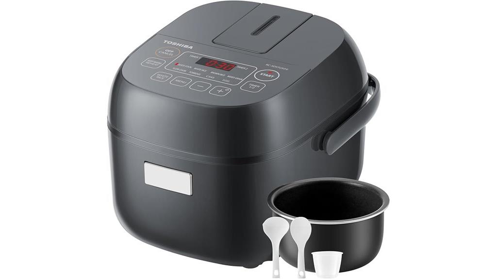 compact toshiba rice cooker