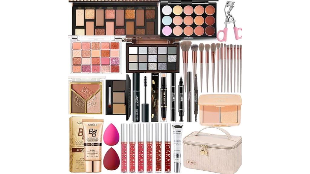 complete women s makeup set