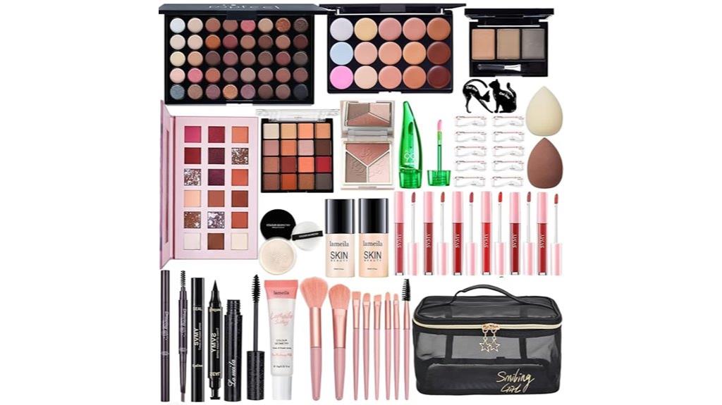 comprehensive women s makeup set