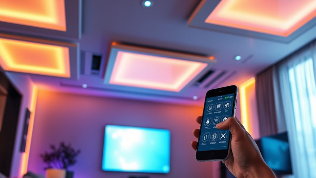connected secure adaptive lighting