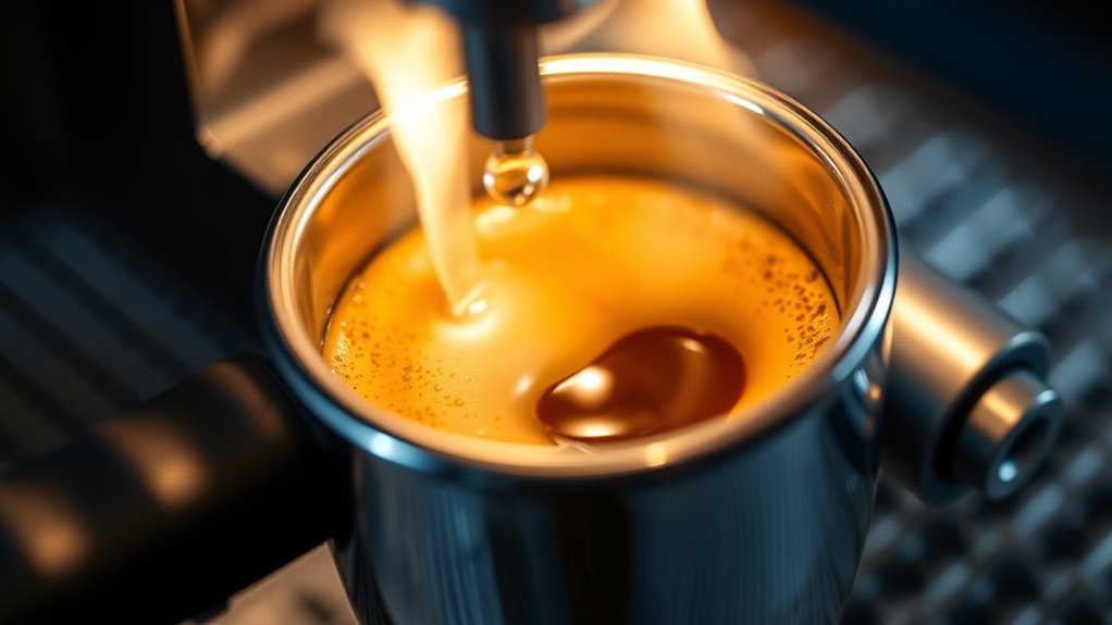 consistent espresso extraction control