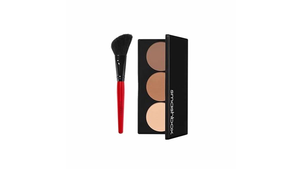 contouring kit with steps