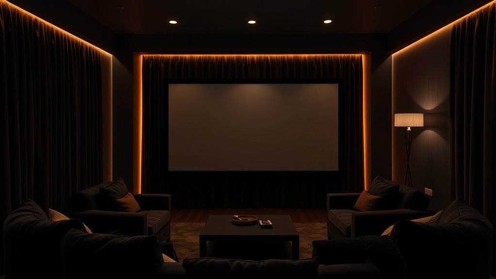 control room lighting effectively