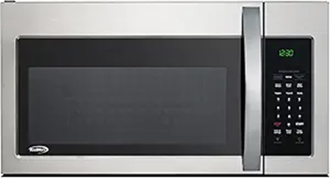 convection microwave over range