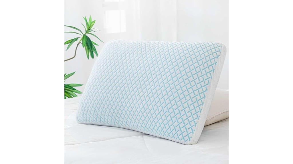 cooling soft memory pillow
