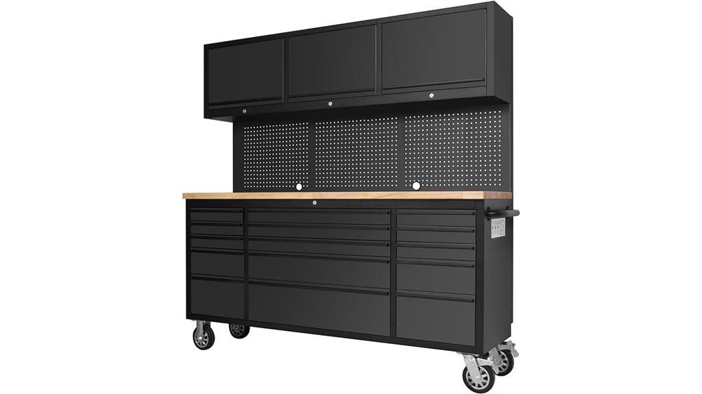 copper steel tool chest