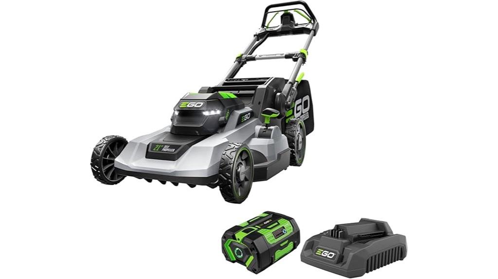 cordless lawn mower set
