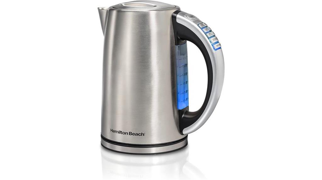 cordless stainless steel kettle