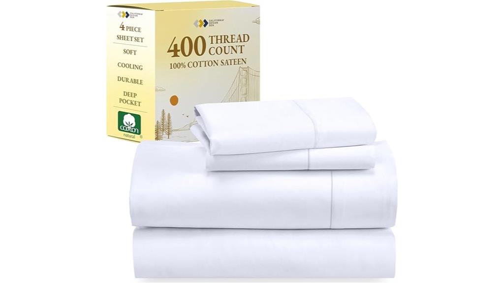 cotton queen bed set