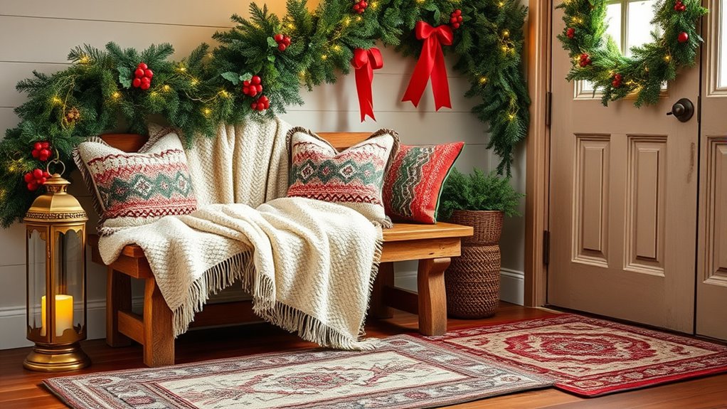 cozy textiles and accents