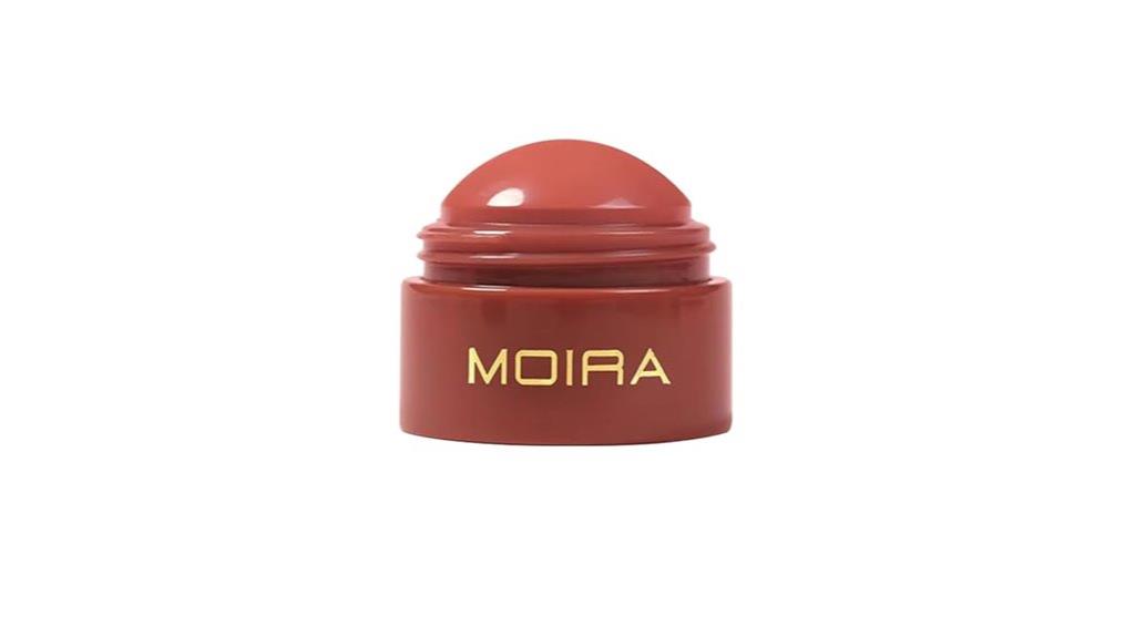 creamy pink lip balm
