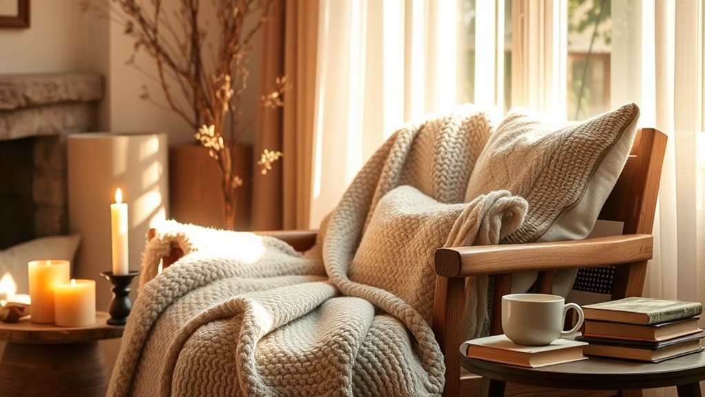 create cozy mindful moments