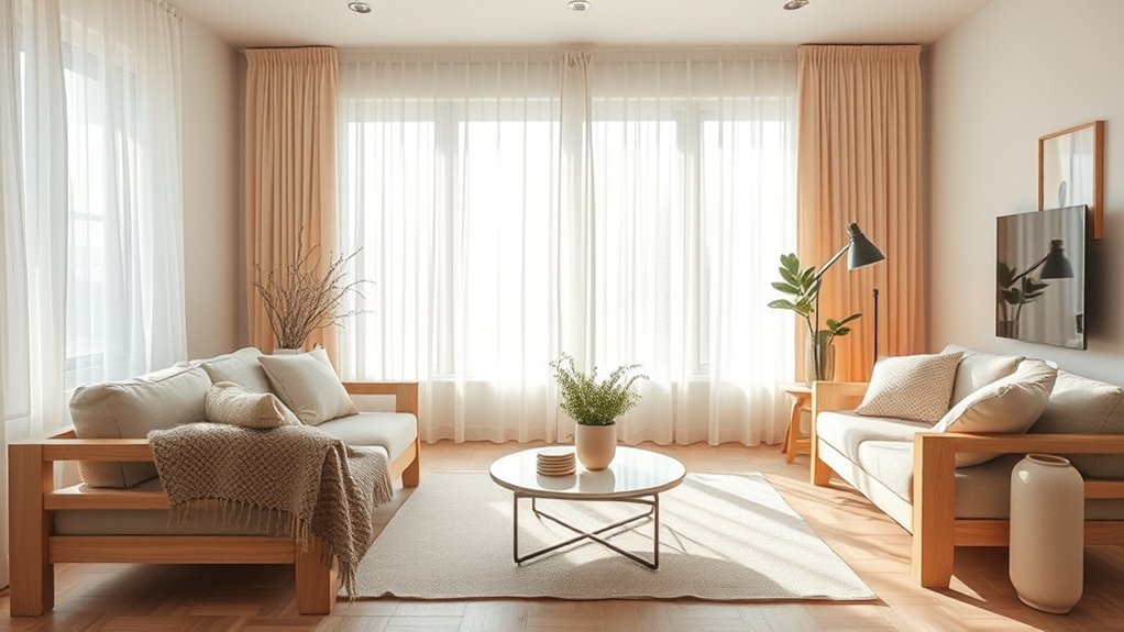 create cozy relaxing spaces