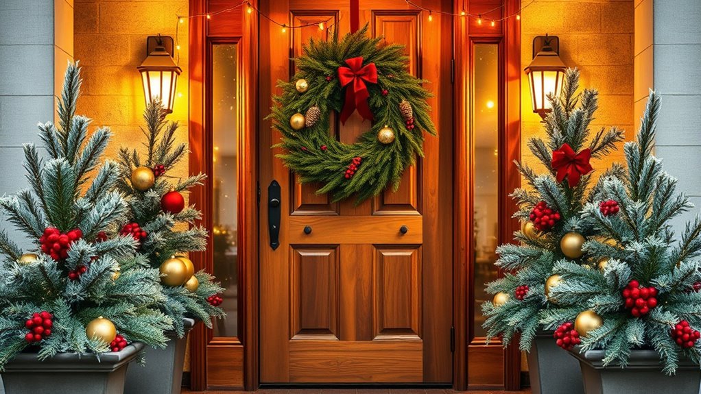 create warm festive ambiance