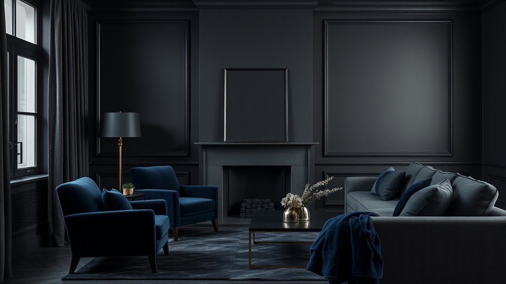 darker shades for accents