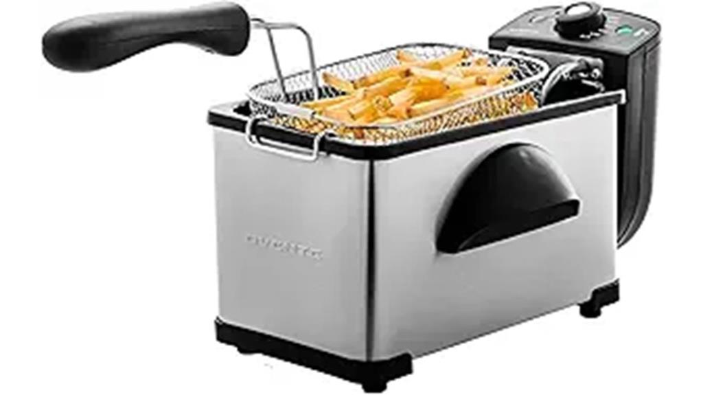 deep fryer with viewing