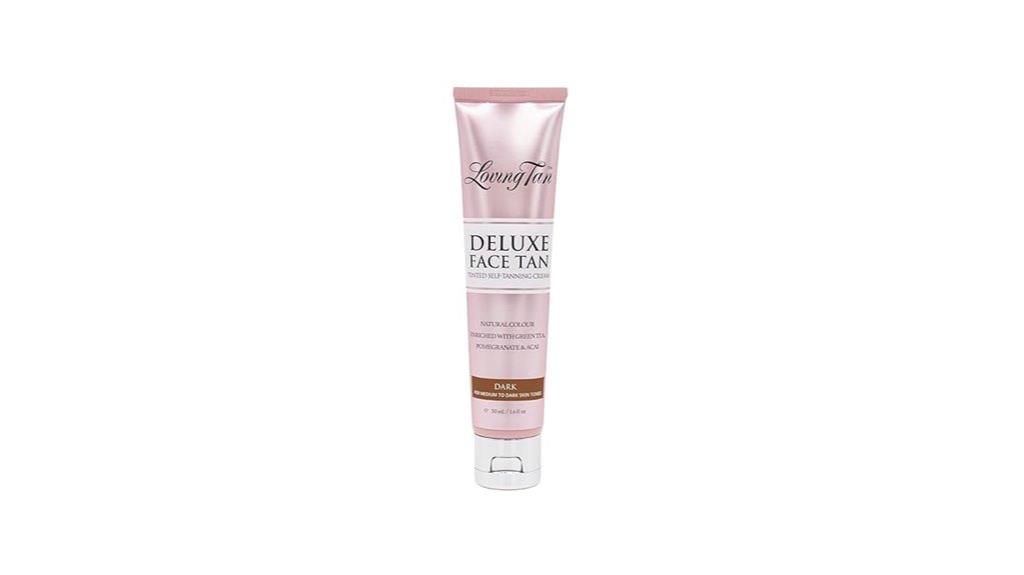 deluxe dark face tanner