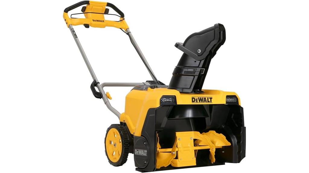 dewalt 60v snow blower