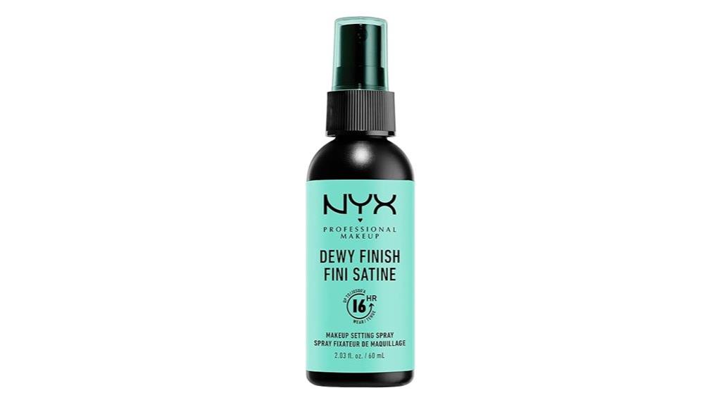 dewy long lasting setting spray