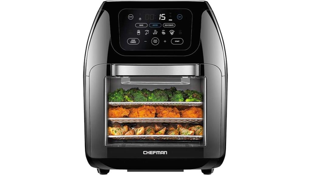 digital air fryer rotisserie