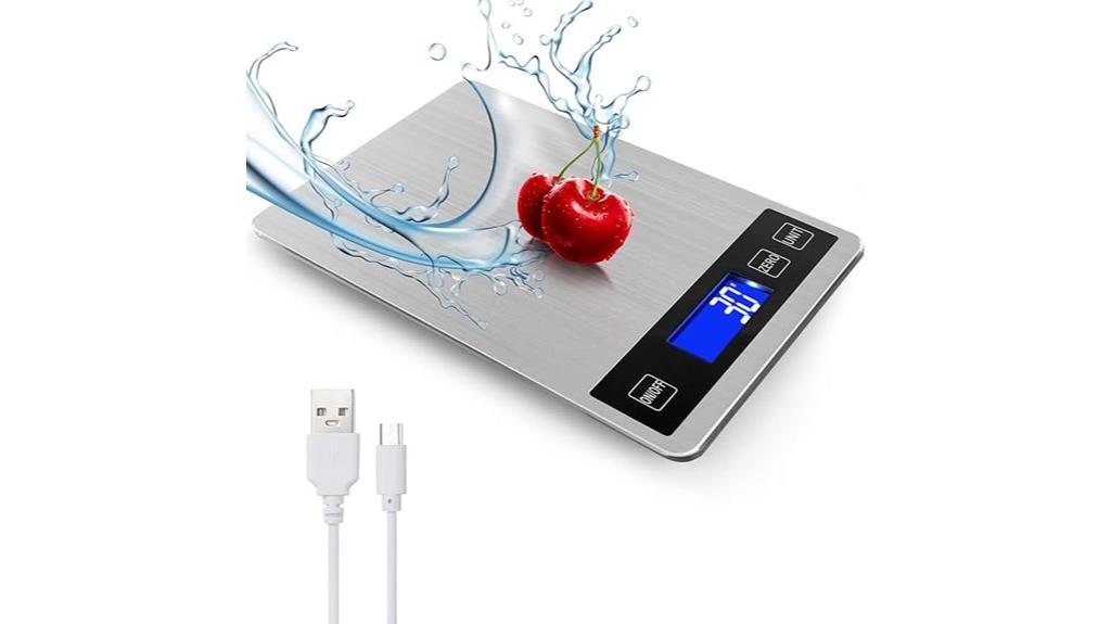 digital kitchen scale features