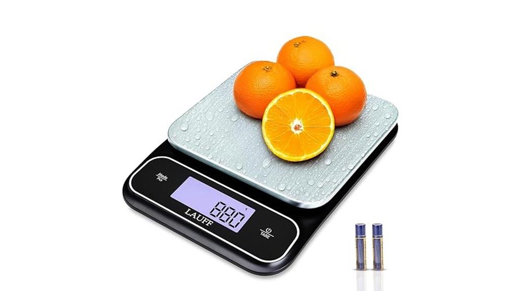 digital kitchen scale with lcd